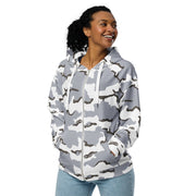 Alaska Tundra CAMO Unisex Zip Hoodie