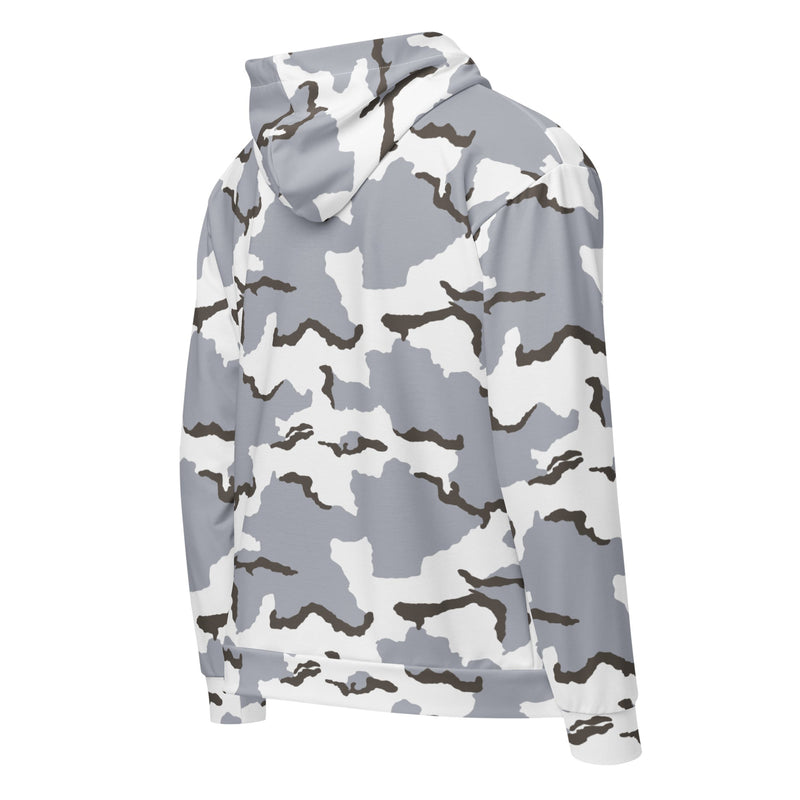 Alaska Tundra CAMO Unisex Zip Hoodie
