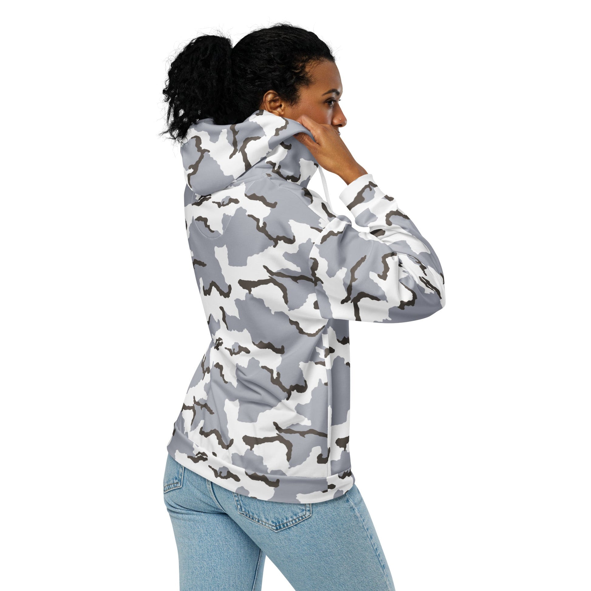 Alaska Tundra CAMO Unisex zip hoodie - Zip Hoodies