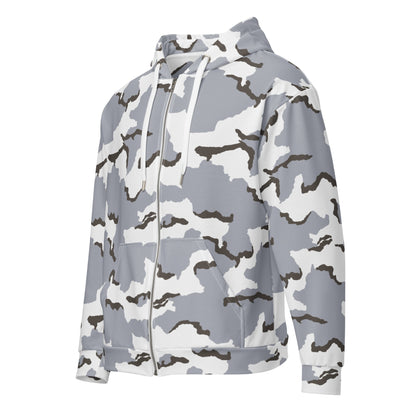 Alaska Tundra CAMO Unisex zip hoodie - Zip Hoodies