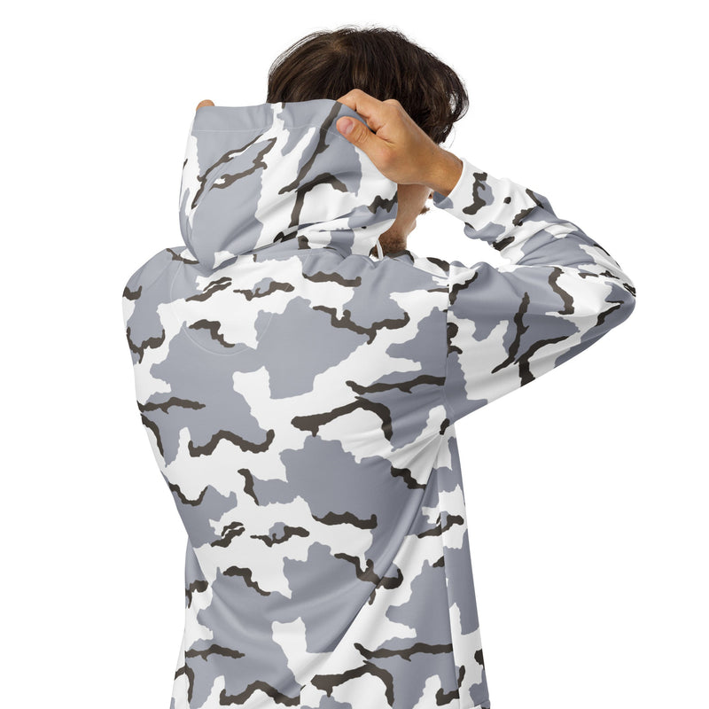 Alaska Tundra CAMO Unisex Zip Hoodie