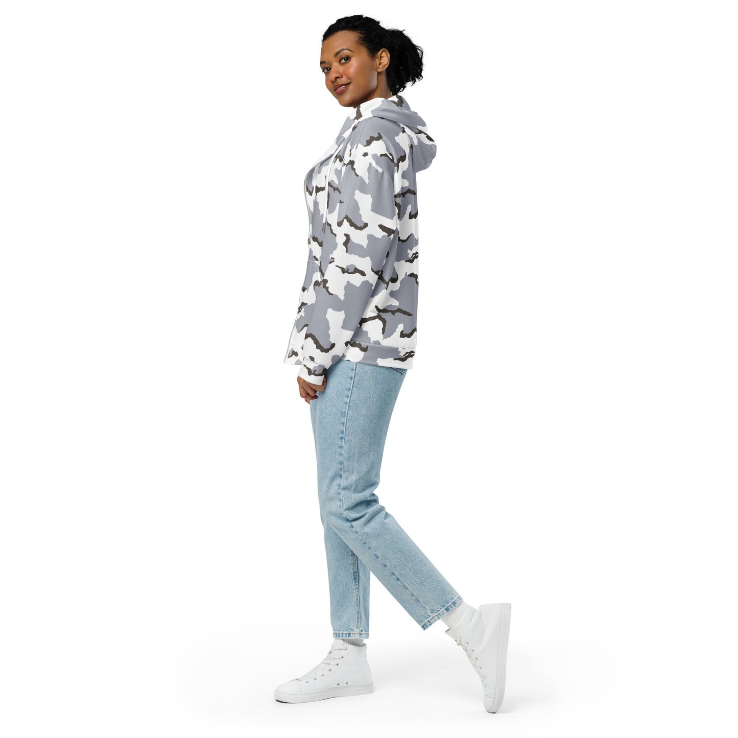 Alaska Tundra CAMO Unisex zip hoodie - Zip Hoodies