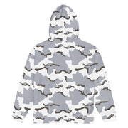 Alaska Tundra CAMO Unisex Zip Hoodie