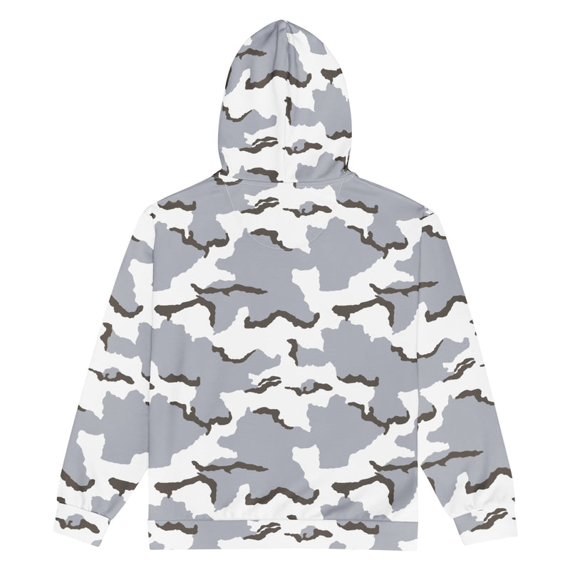 Alaska Tundra CAMO Unisex Zip Hoodie