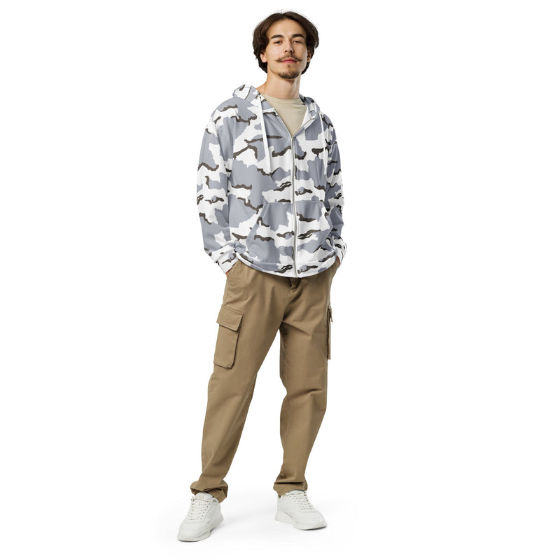 Alaska Tundra CAMO Unisex Zip Hoodie