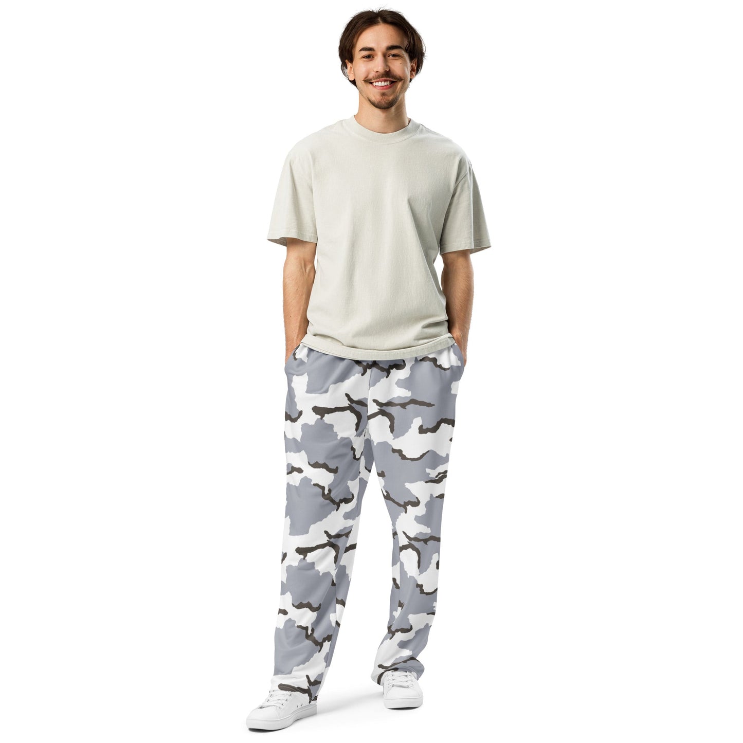 Alaska Tundra CAMO Wide-leg joggers - Joggers