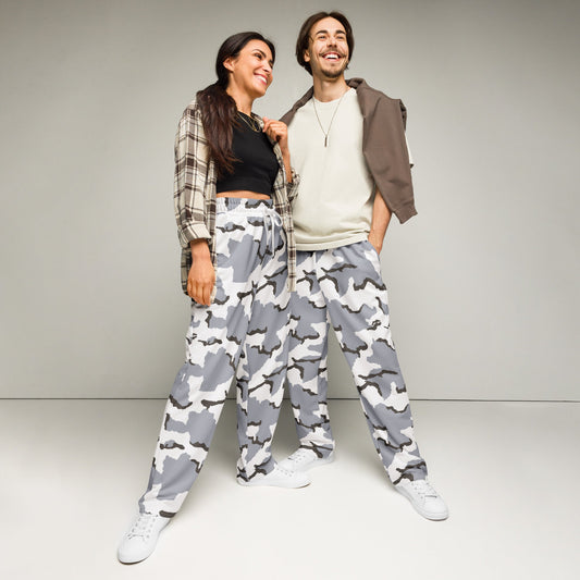 Alaska Tundra CAMO Wide-leg joggers - 2XS - Joggers