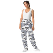 Alaska Tundra CAMO Unisex Wide-Leg Joggers