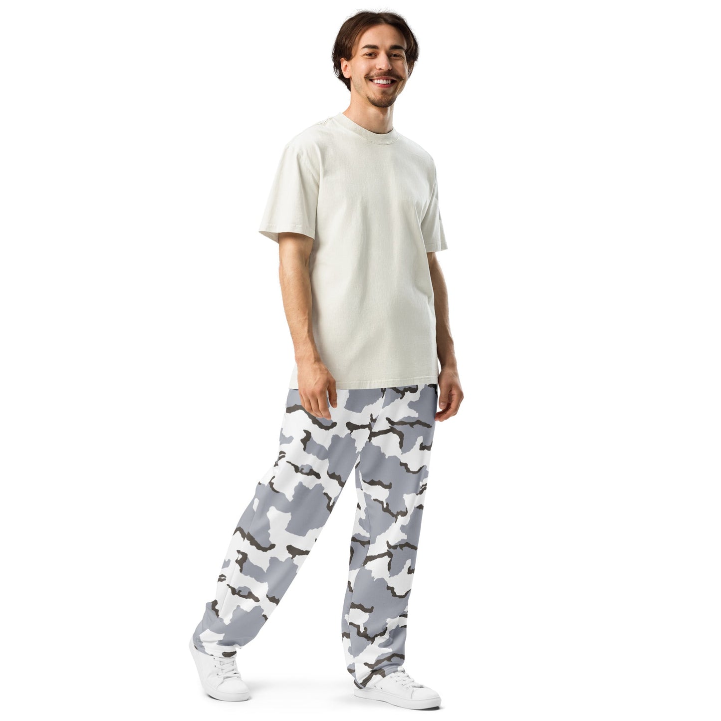 Alaska Tundra CAMO Wide-leg joggers - Joggers