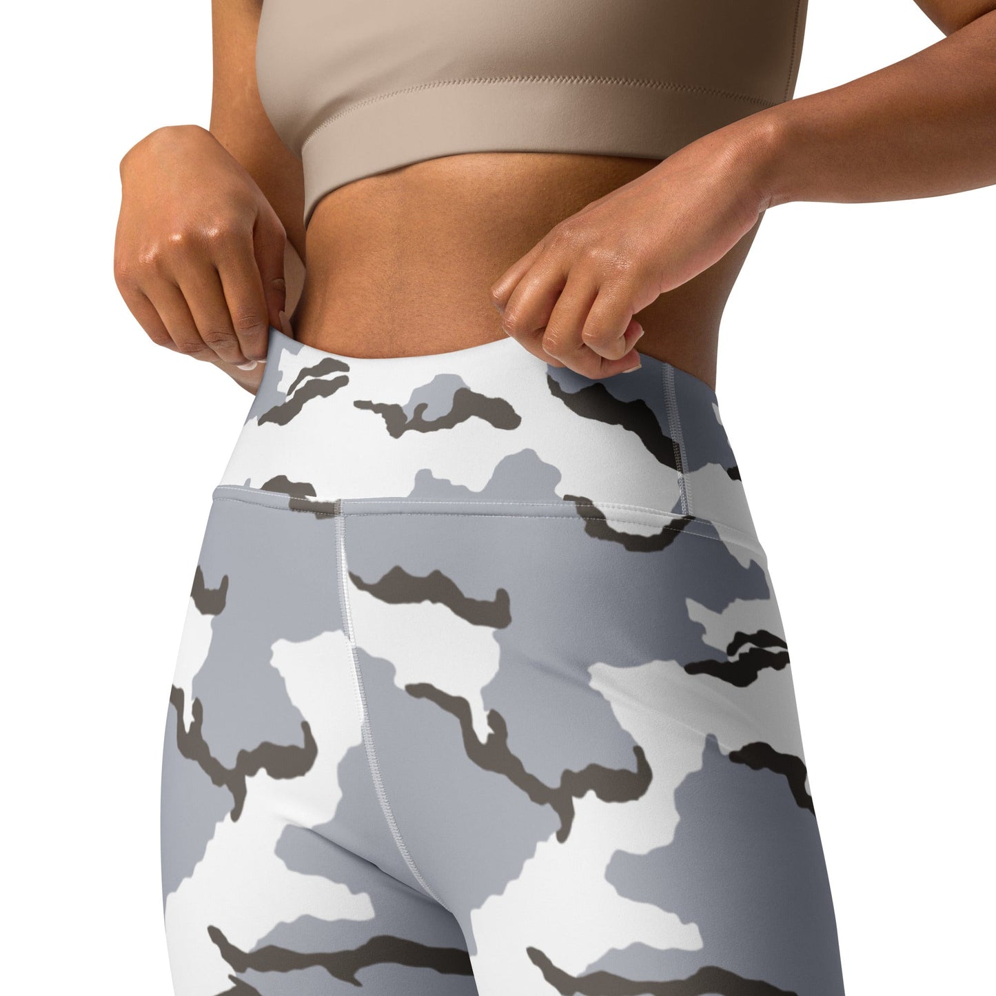 Alaska Tundra CAMO Yoga Leggings - Womens