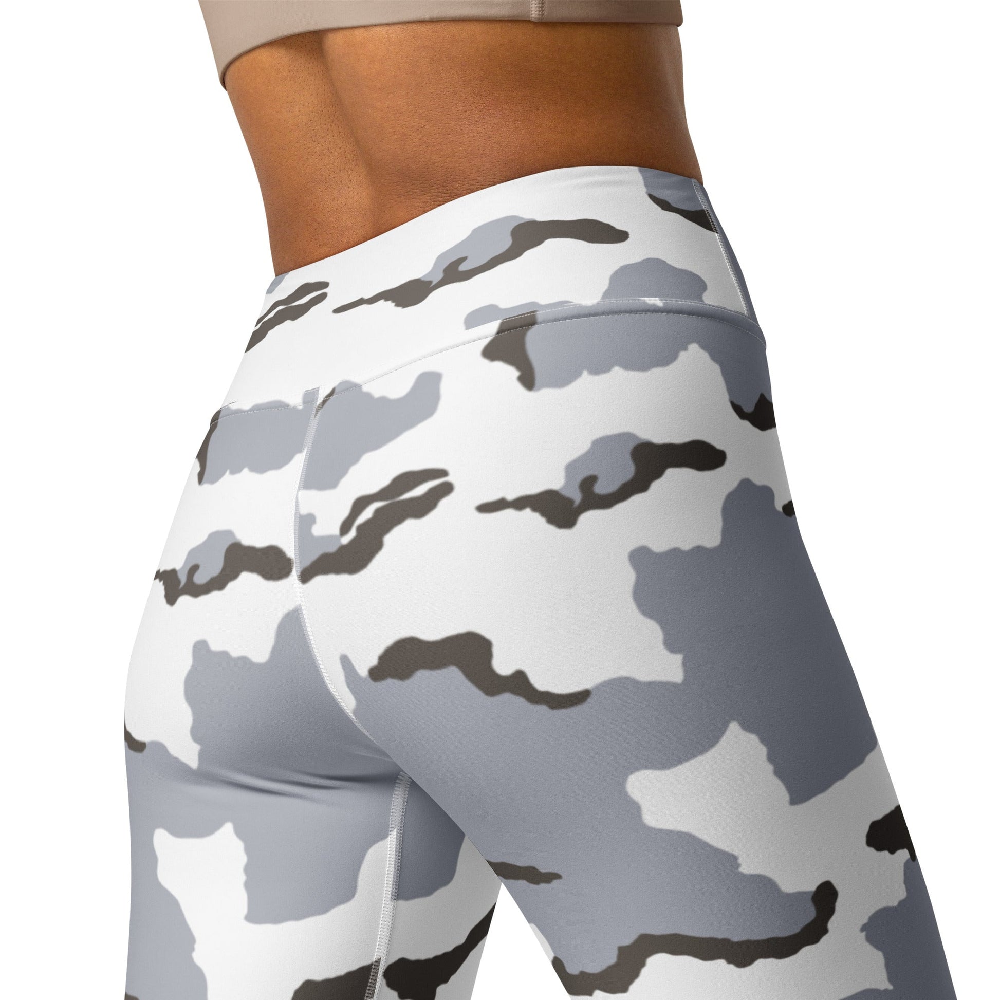 Alaska Tundra CAMO Yoga Leggings - Womens