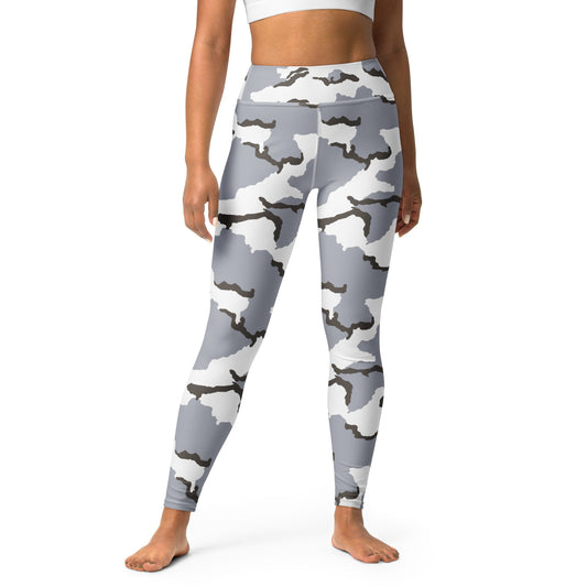 Alaska Tundra CAMO Yoga Leggings - XS - Womens