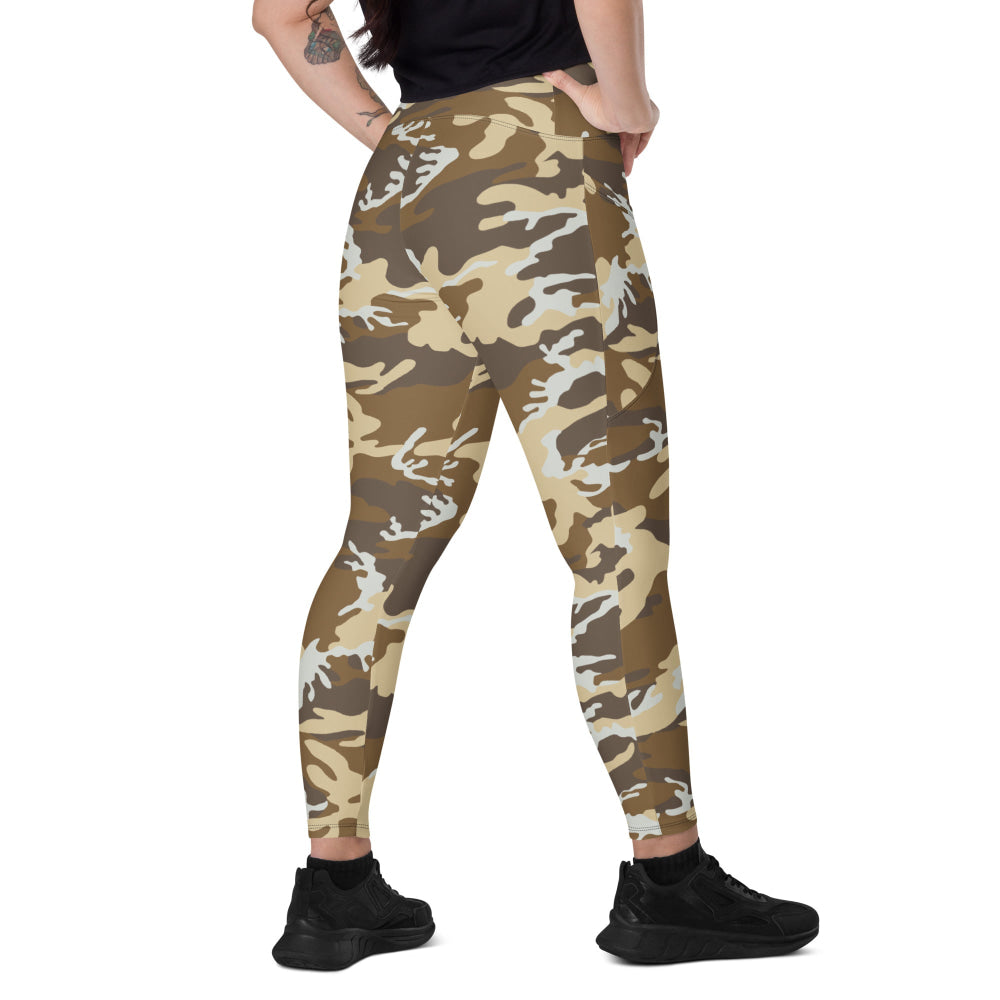 Aliens Movie Colonial Marines CAMO Leggings with pockets - 2XS - Womens With Pockets