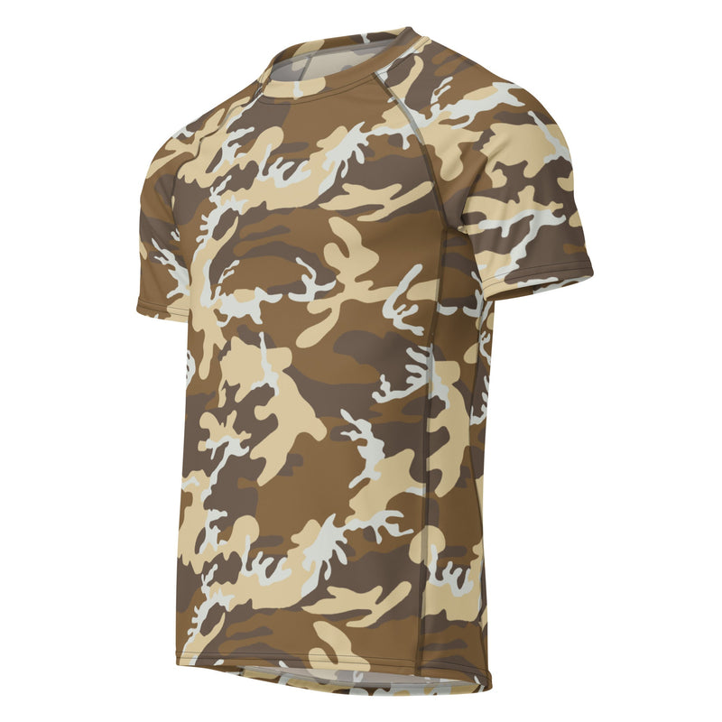 Expeditionary Marines CAMO Mens Short-Sleeve Rash Guard