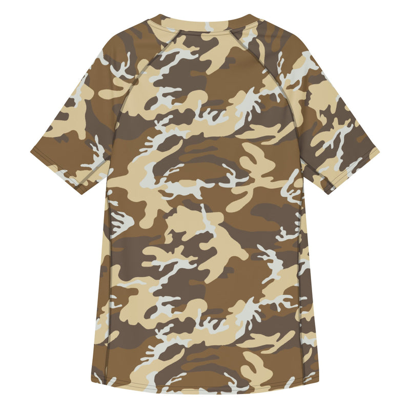 Expeditionary Marines CAMO Mens Short-Sleeve Rash Guard