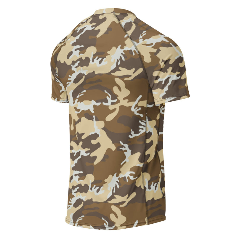 Expeditionary Marines CAMO Mens Short-Sleeve Rash Guard