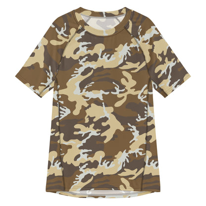 Aliens Movie Colonial Marines CAMO Mens Short-Sleeve Rash Guard - 2XS - Short-sleeve Guards