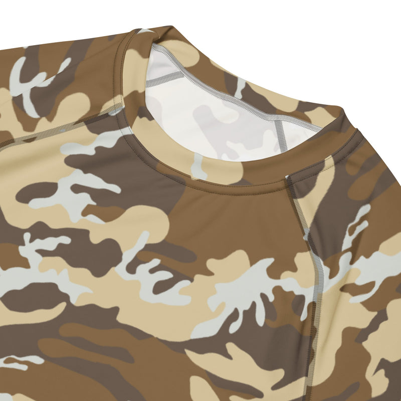 Expeditionary Marines CAMO Mens Short-Sleeve Rash Guard