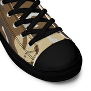 Expeditionary Marines CAMO Mens High-Top Canvas Shoes