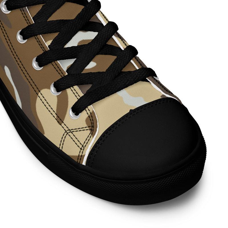 Expeditionary Marines CAMO Mens High-Top Canvas Shoes