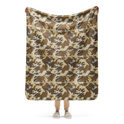 Expeditionary Marines CAMO Sherpa Blanket - 50″×60″
