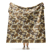 Expeditionary Marines CAMO Sherpa Blanket - 60″×80″