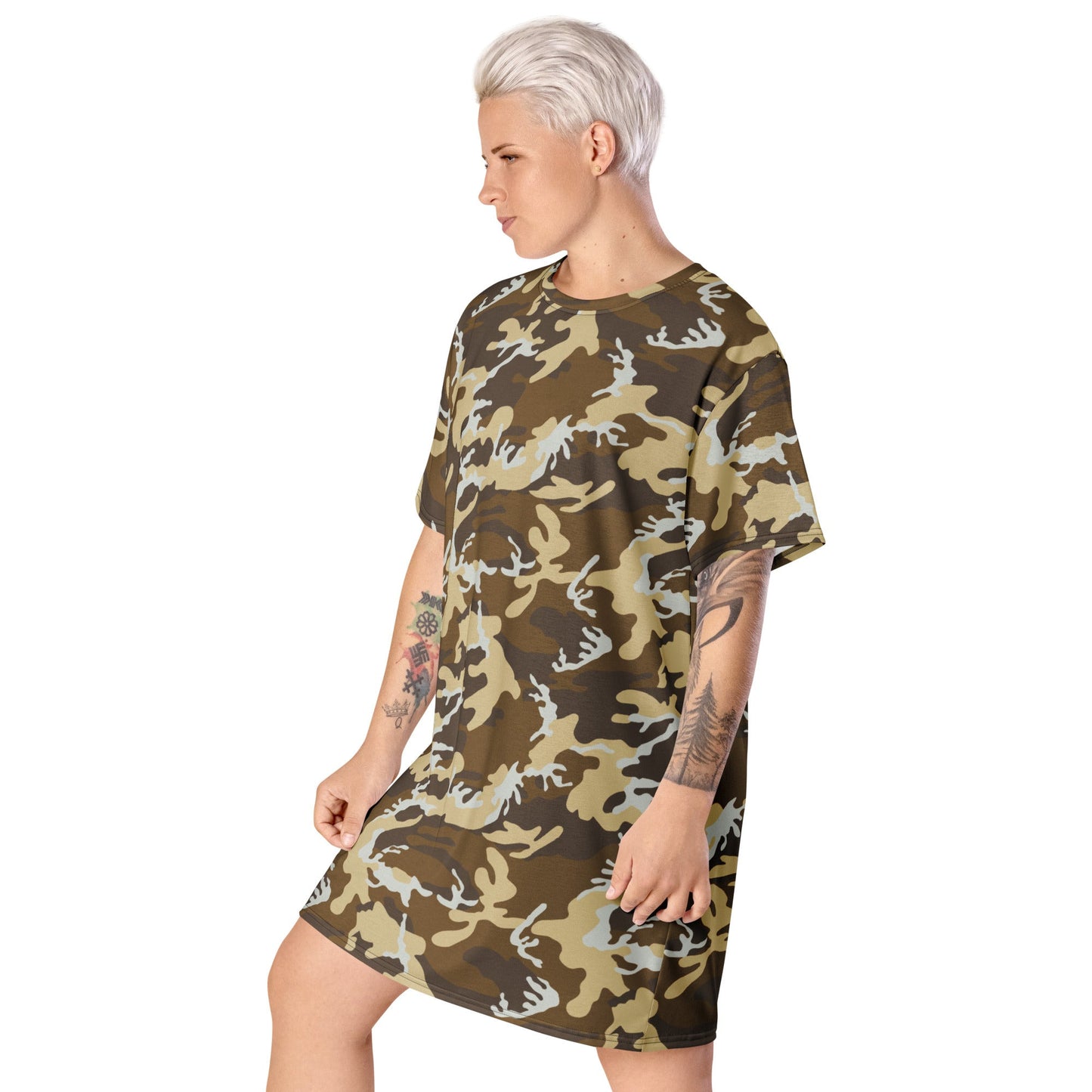 Aliens Movie Colonial Marines CAMO T-shirt dress - Womens T-Shirt Dresses