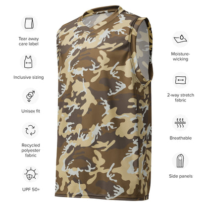 Aliens Movie Colonial Marines CAMO unisex basketball jersey - Basketball Jerseys