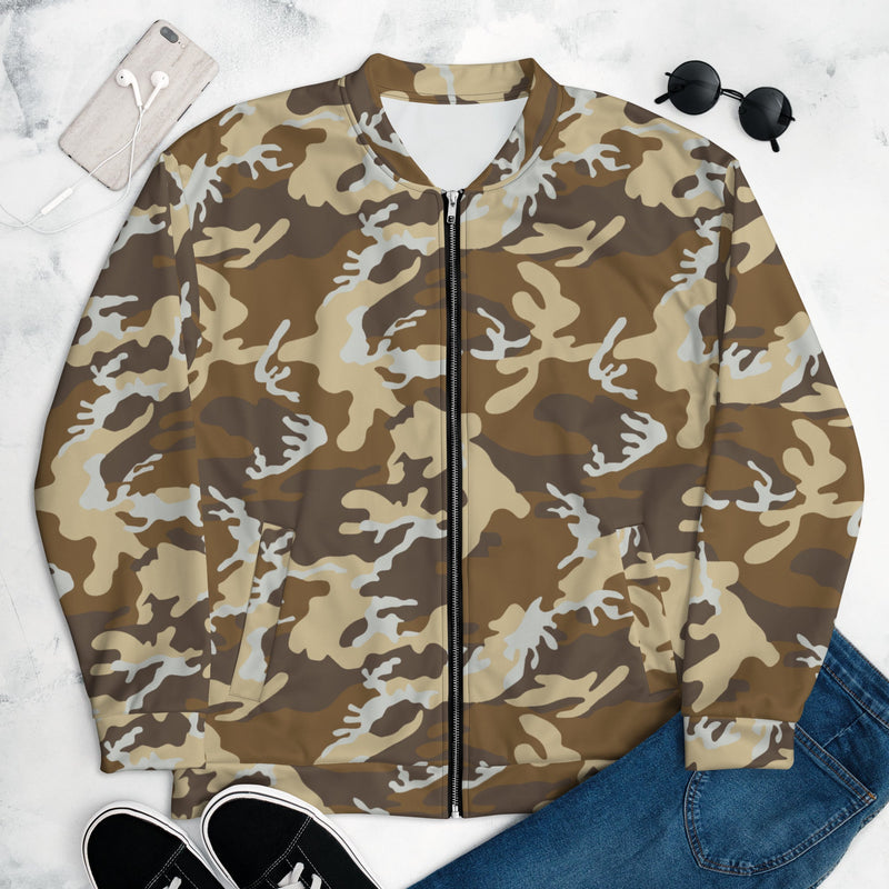 Expeditionary Marines CAMO Unisex Bomber Jacket - XS