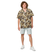 Expeditionary Marines CAMO Unisex Short-Sleeve Button Shirt