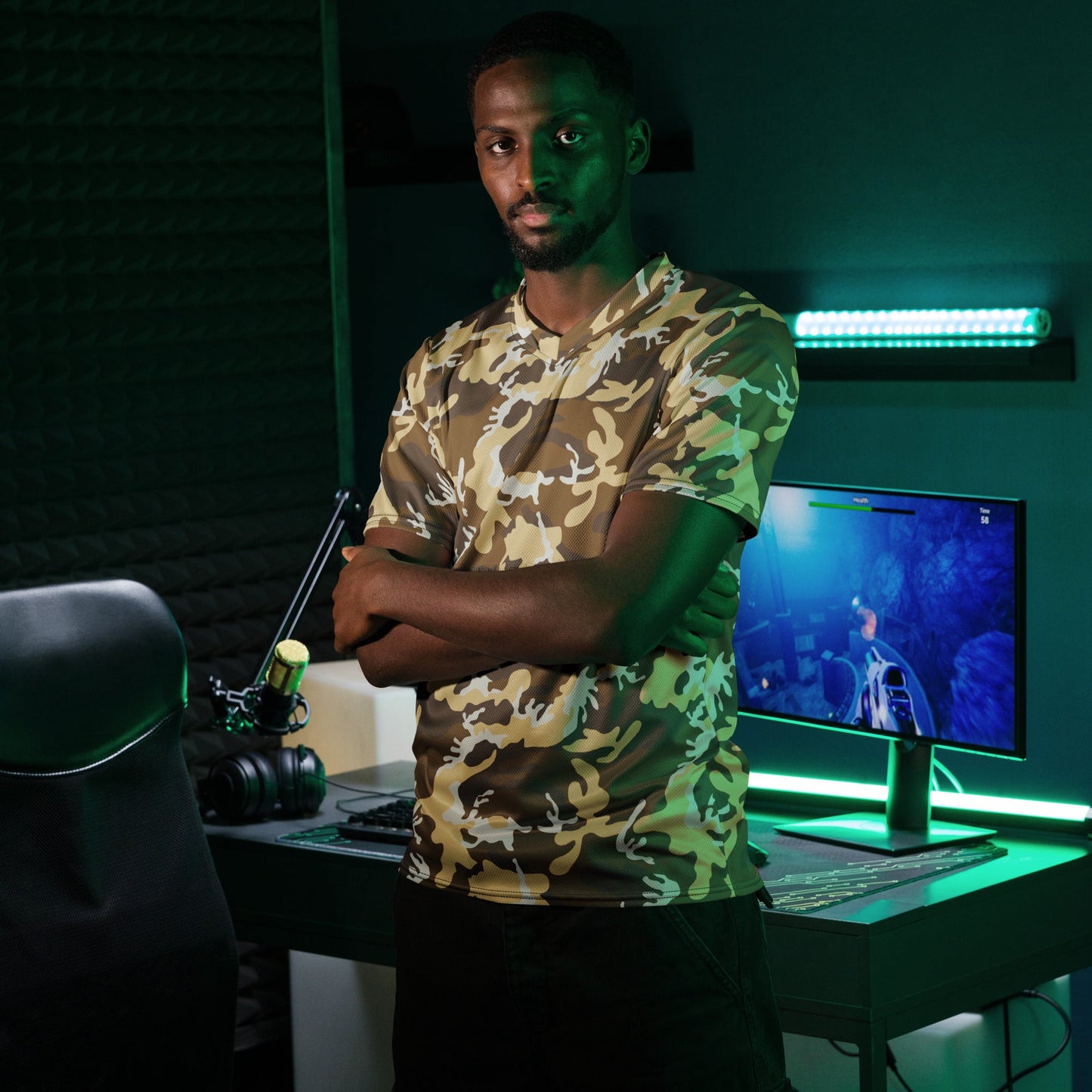 Aliens Movie Colonial Marines CAMO unisex sports jersey Sports Jerseys