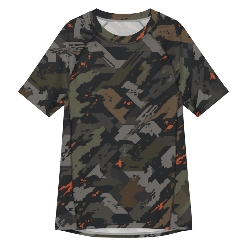 All-over print Mens Short-Sleeve Rash Guard - 2XS - SS