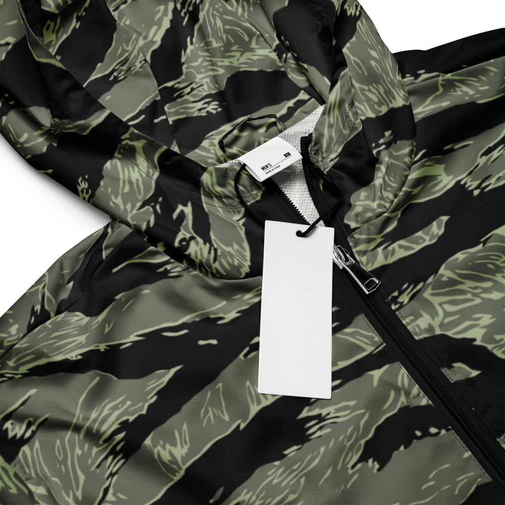 All-Terrain Tiger Stripe OPFOR Night CAMO Men’s windbreaker - Mens Windbreaker