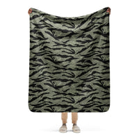 All - Terrain Tiger Stripe OPFOR Night Desert CAMO Sherpa blanket - 50″×60″