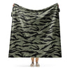 All - Terrain Tiger Stripe OPFOR Night Desert CAMO Sherpa blanket - 60″×80″