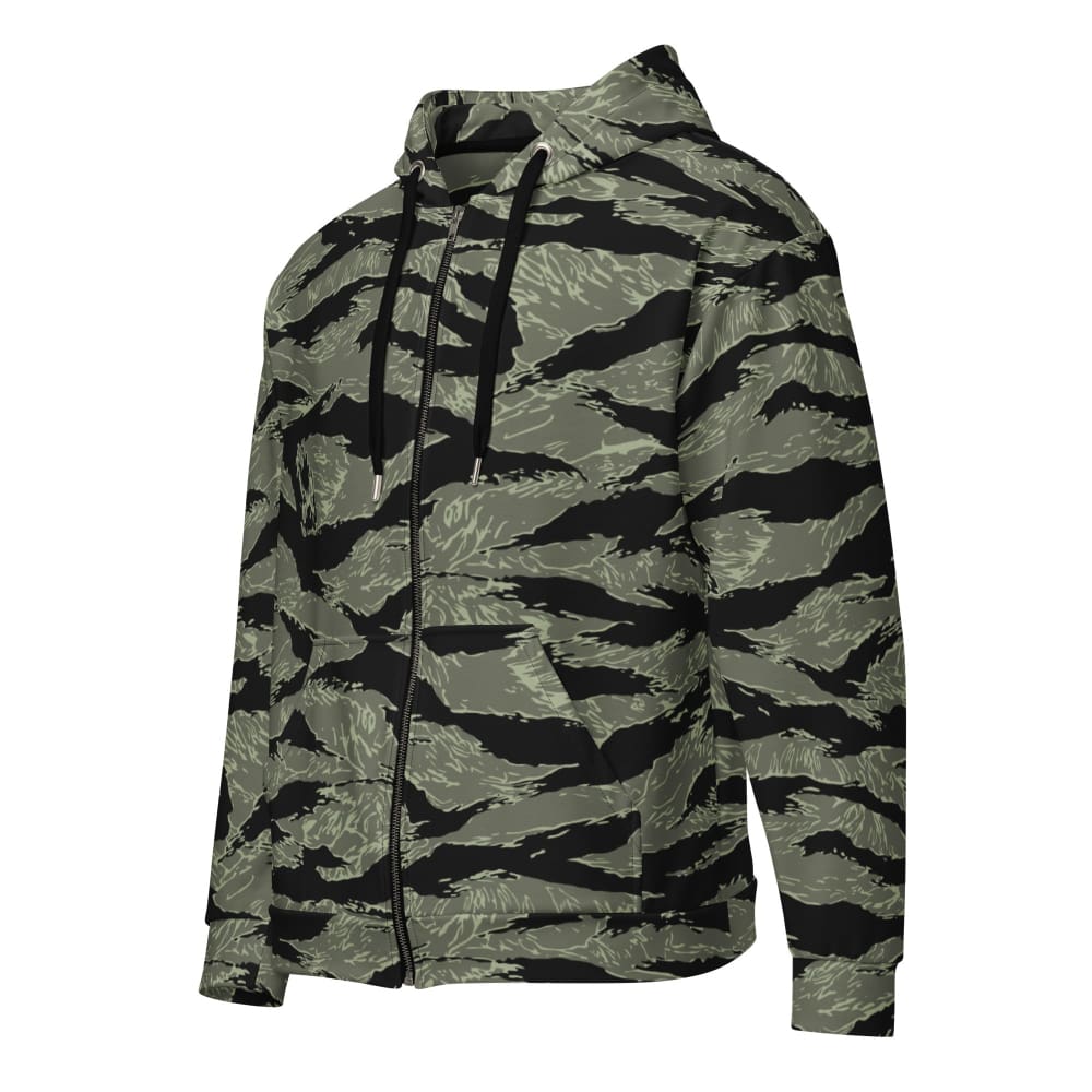 All - Terrain Tiger Stripe OPFOR Night Desert CAMO Unisex zip hoodie - 2XS