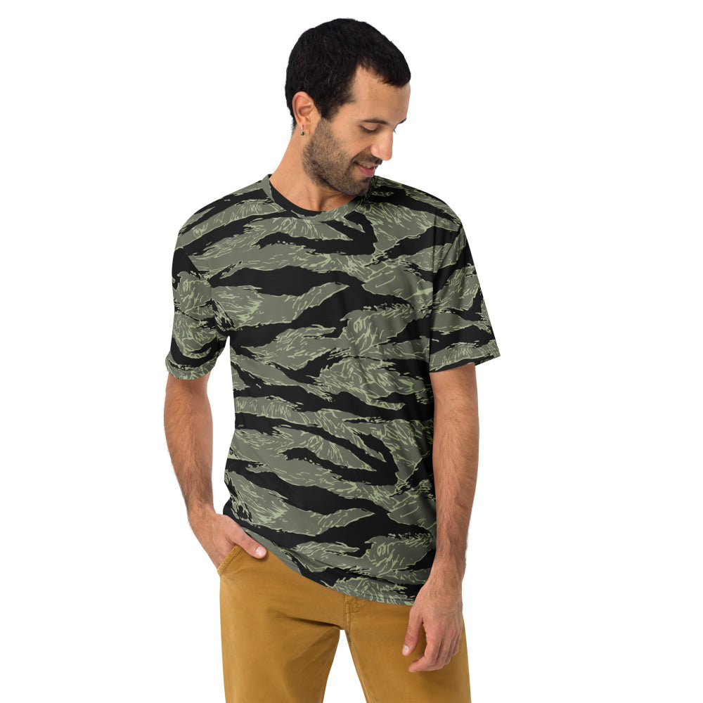 All-Terrain Tiger Stripe OPFOR Night CAMO Men’s t-shirt - Mens T-Shirt