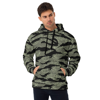 All-Terrain Tiger Stripe OPFOR Night CAMO Unisex Hoodie - 2XS