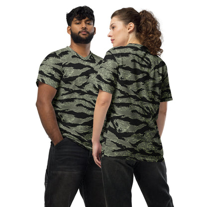 All-Terrain Tiger Stripe OPFOR Night CAMO unisex sports jersey - 2XS - Unisex Sports Jersey