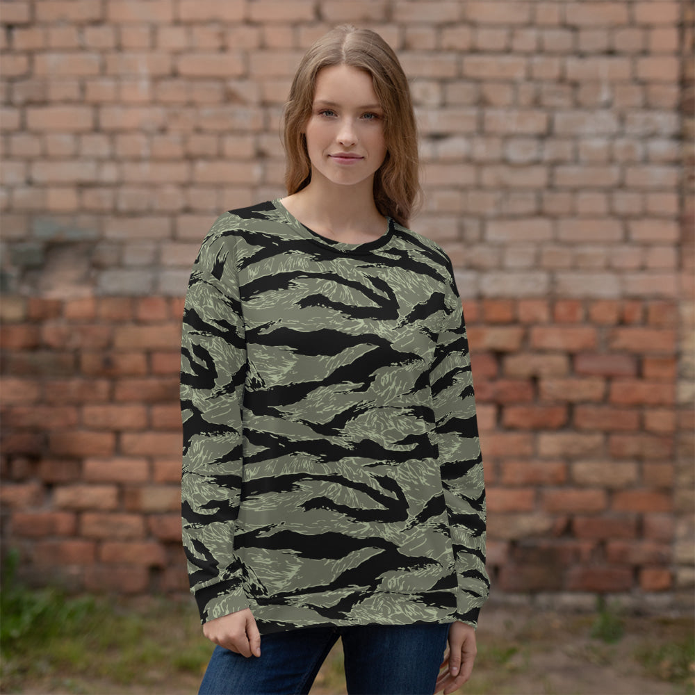 All-Terrain Tiger Stripe OPFOR Night CAMO Unisex Sweatshirt