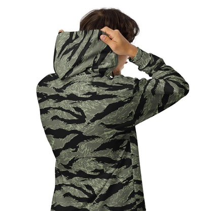 All-Terrain Tiger Stripe OPFOR Night CAMO Unisex zip hoodie - Zip Hoodie