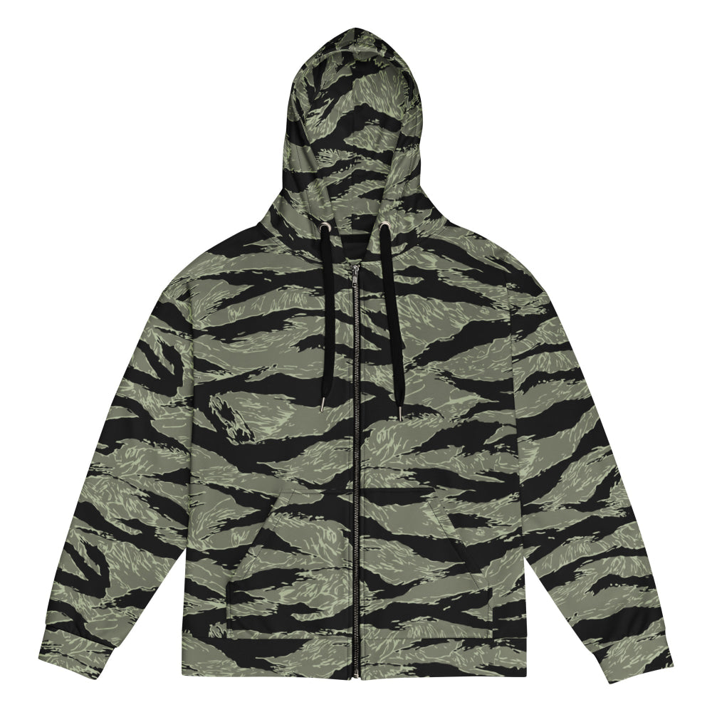 All-Terrain Tiger Stripe OPFOR Night CAMO Unisex zip hoodie - Zip Hoodie