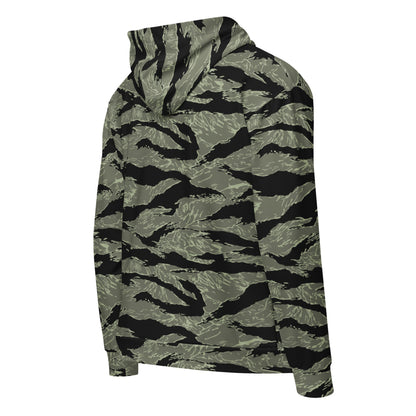 All-Terrain Tiger Stripe OPFOR Night CAMO Unisex zip hoodie - Zip Hoodie