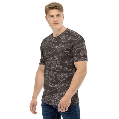 All - Terrain Tiger Stripe OPFOR Urban CAMO Men’s t - shirt - Mens