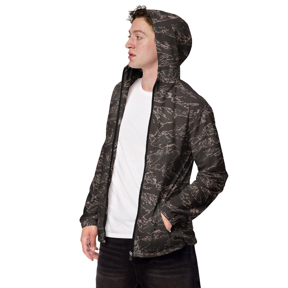 All-Terrain Tiger Stripe OPFOR Urban CAMO Men’s windbreaker - XS - Mens Windbreaker