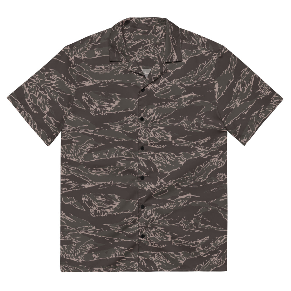 All-Terrain Tiger Stripe OPFOR Urban CAMO Unisex button shirt - 2XS - Button Shirt