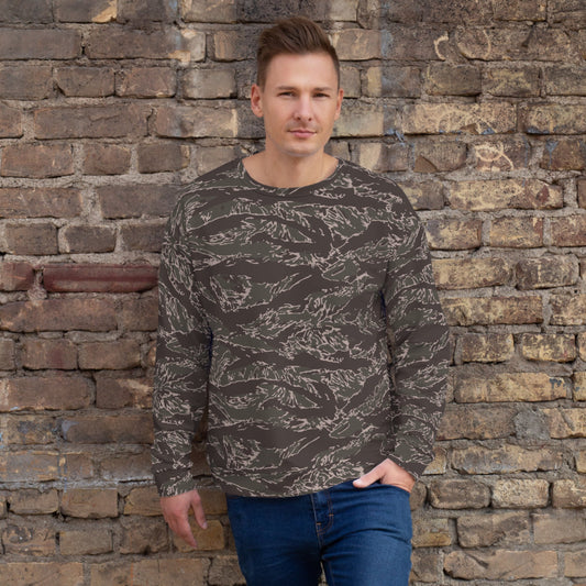 All-Terrain Tiger Stripe OPFOR Urban CAMO Unisex Sweatshirt - XS