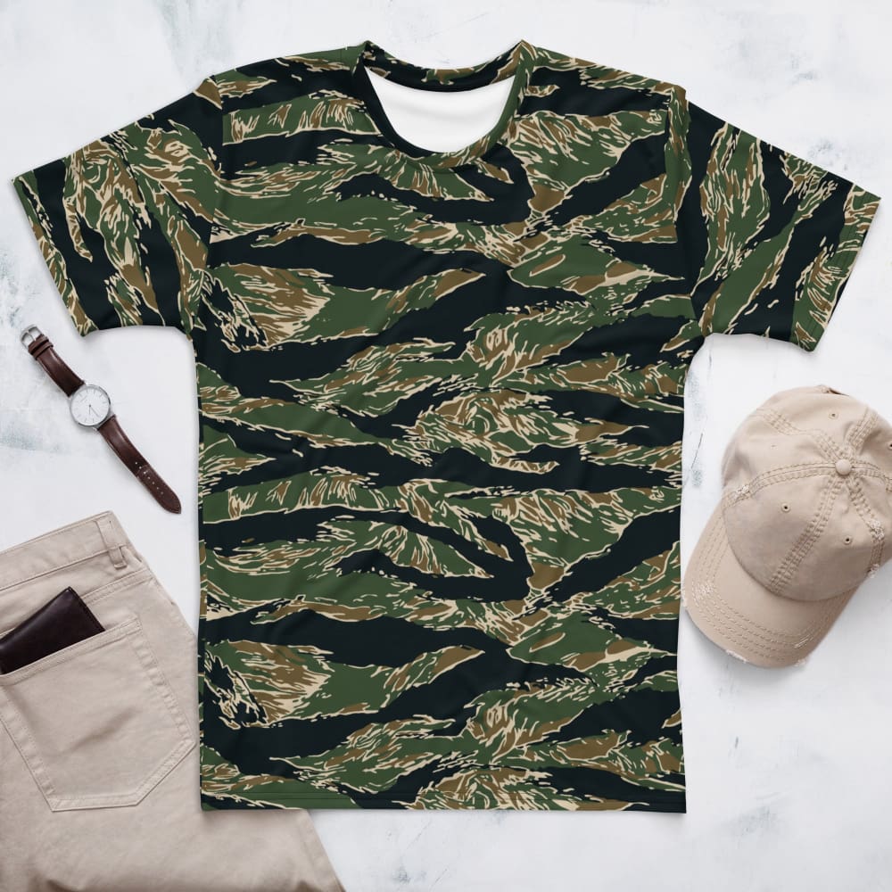 All - Terrain Tiger Stripe OPFOR Vietnam CAMO Men’s t - shirt - XS Mens