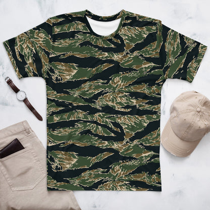 All-Terrain Tiger Stripe OPFOR Vietnam CAMO Men’s t-shirt - XS - Mens T-Shirt