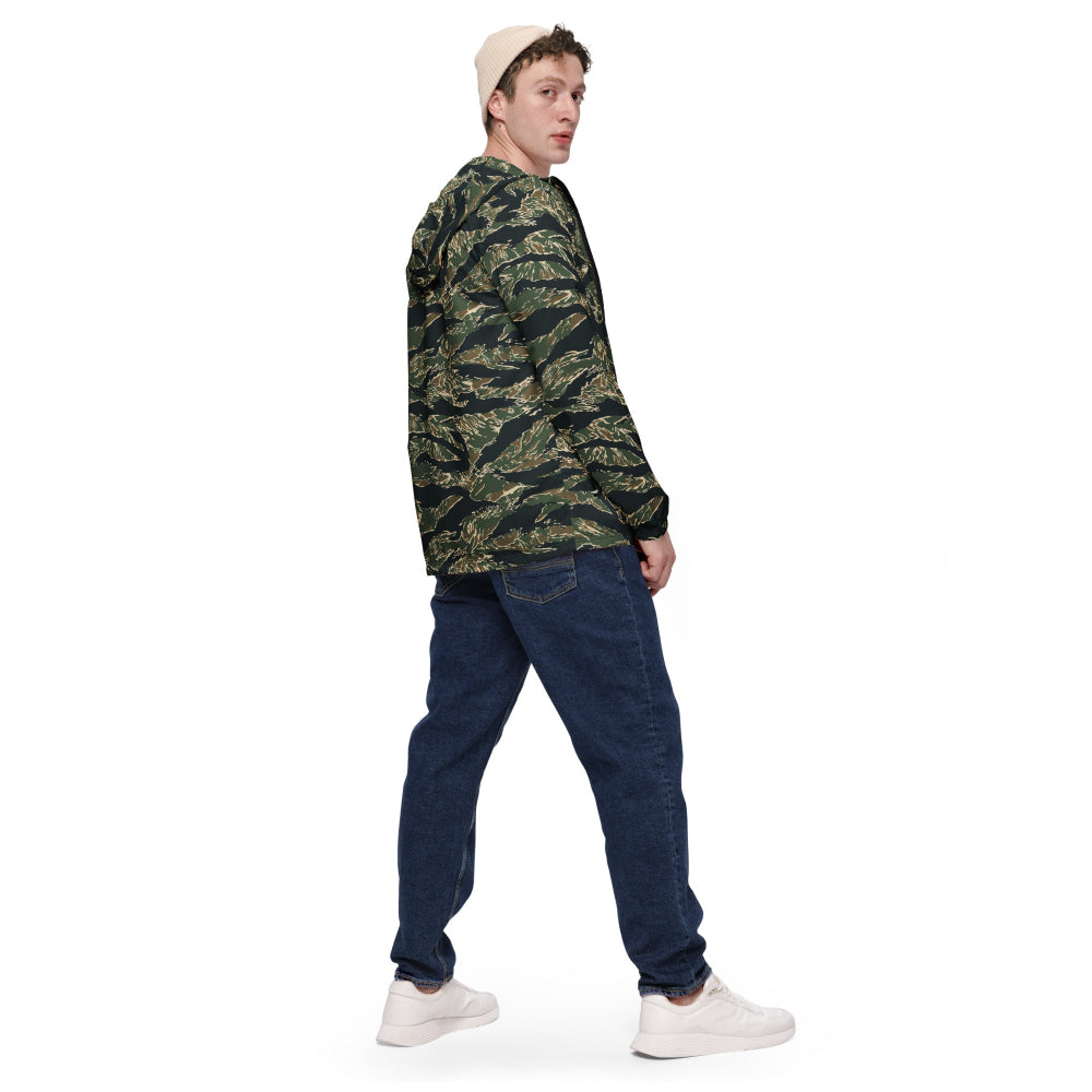 All-Terrain Tiger Stripe OPFOR Vietnam CAMO Men’s windbreaker - Mens Windbreaker